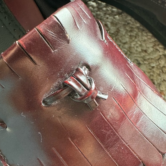 GUC Florsheim Men’s Dress Shoe Size 9 - Cut Tassles Otherwise Excellent Conditon - Picture 12 of 13